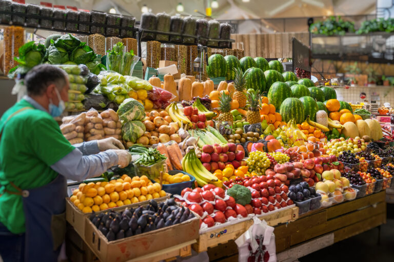 Un système immunitaire sain avec les fruits et légumes de l'été